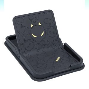 Brfise Universal Black Dashboard Phone Holder Sticky Pad Silicone New - Open Box